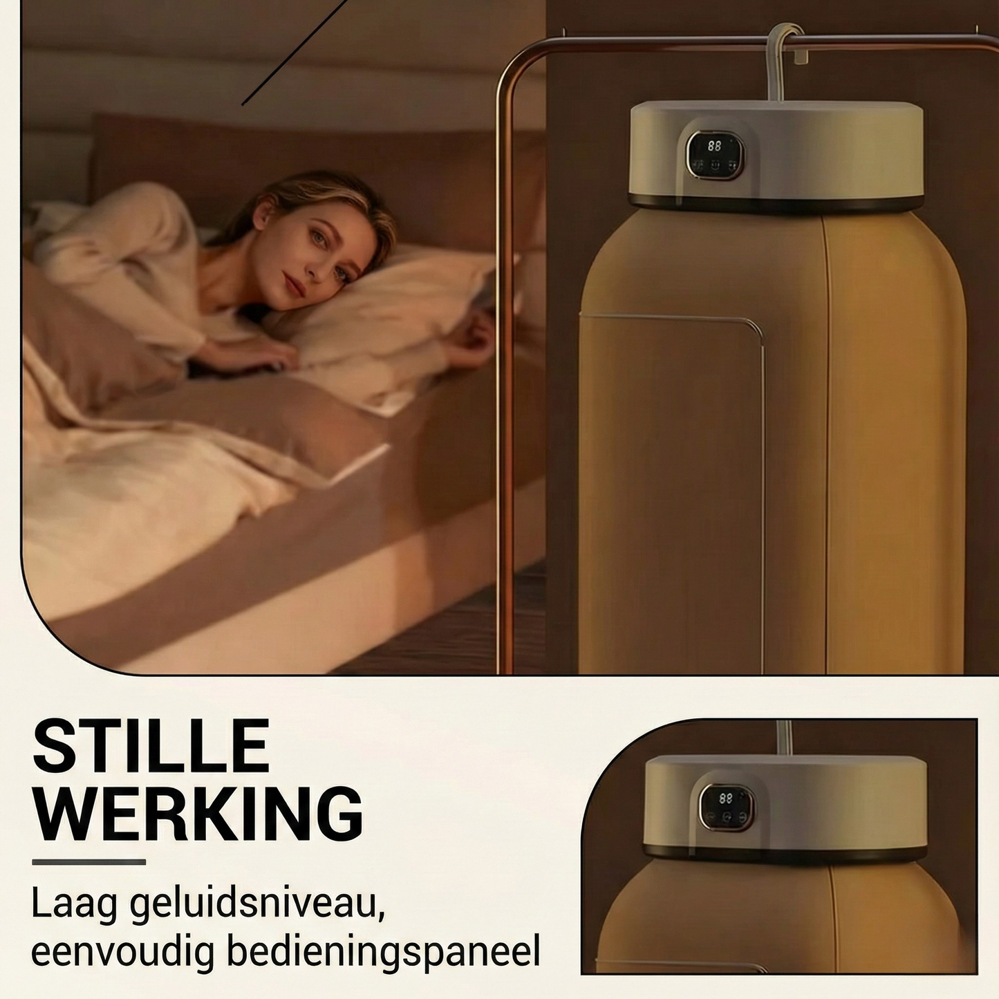 Draagbare opvouwbare mini-droger