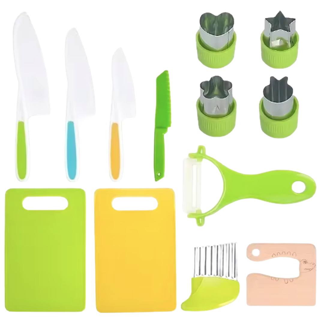 Kletshuts™ KidsKitchen: Veilig Snijden Spelen Kinderen Keuken Speelgoed Set