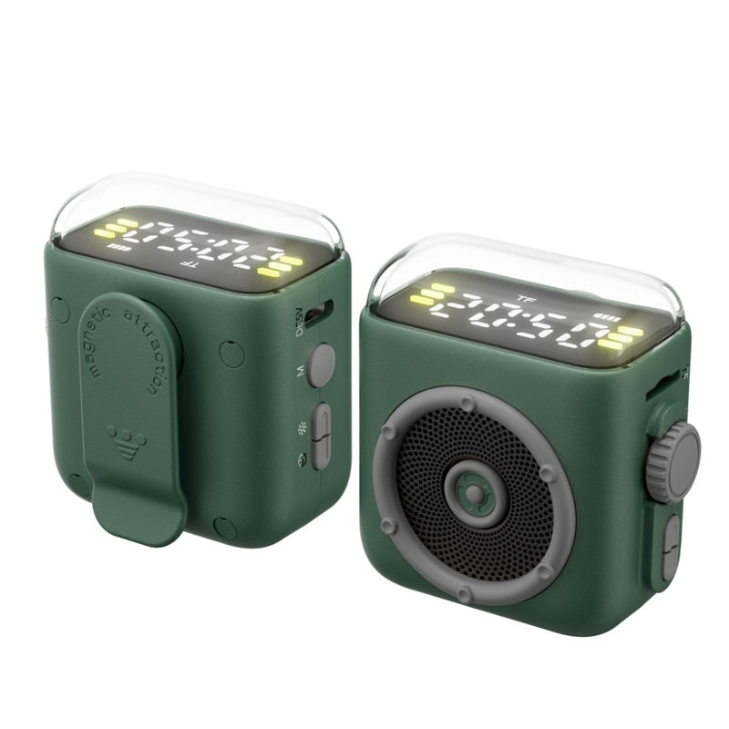 🔊 Nieuw! Magnetische Mini Speaker 💥 360° Sound & LED Light Show 🎶