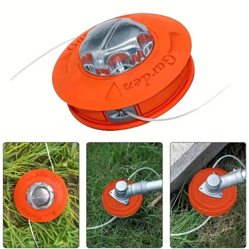 TrimmerHead: Zwaar Gebruik Gras Trimmer Kop Voor Gazon En Tuin