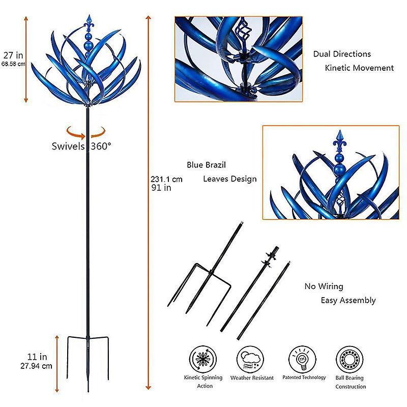 MetalTwist - Tuin Metaal Twist - Windspinner
