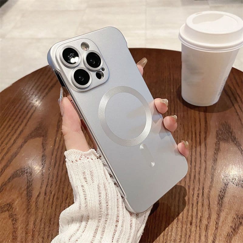 🎊Magnetisch telefoonhoesje zonder frame voor iPhone