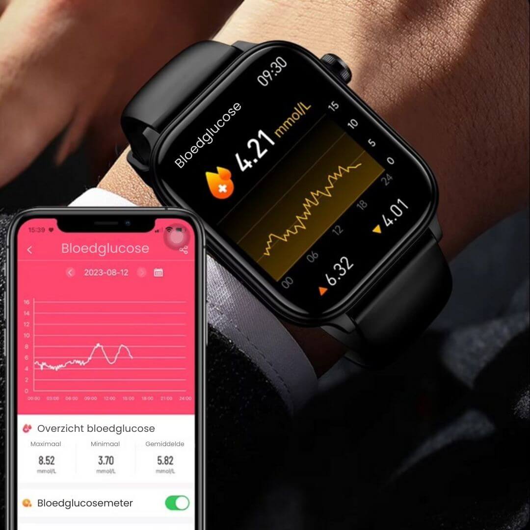 GlucoCare SOS horloge