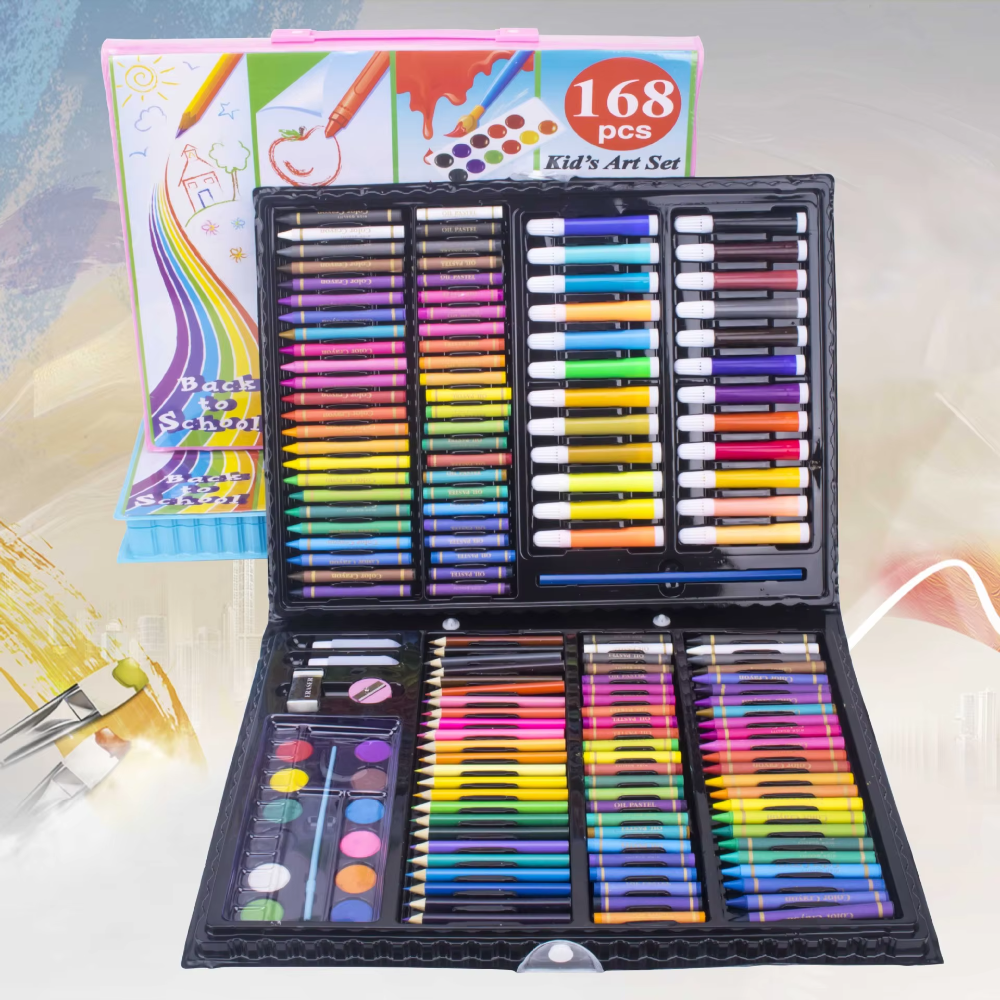 Kletshuts™ ColoringSet: Verbazingwekkend Draagbaar Kinderen Kleuring Kit