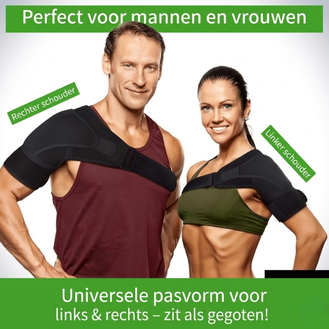 SamenFlex™ Schouderbrace – Comfortabele Ondersteuning voor Directe Pijnverlichting