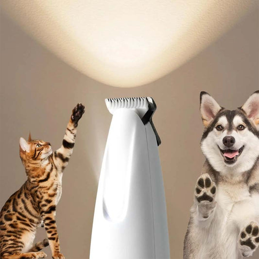 DogCatFri™ PetTrimmer: Huisdier Haar Trimmer Met LED Lampje
