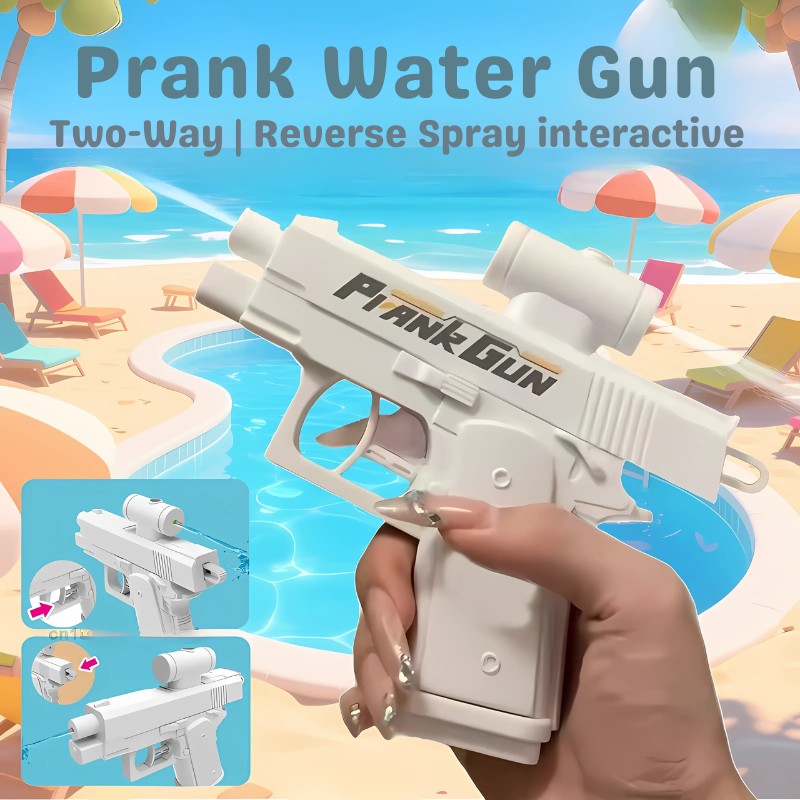 Kletshuts™ DualGun 1+1 GRATIS: Duaal Mondstuk Grap Waterpistool