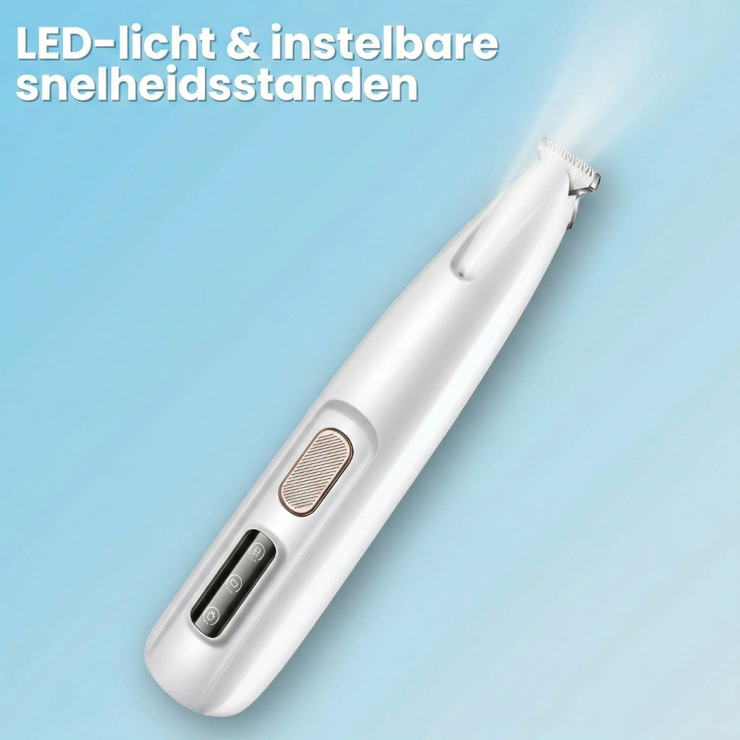 Trimmer voor hondenpootjes (Geluidsarm & Draadloos)