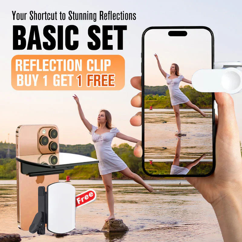 Spiegelfoto-lens – Leg direct adembenemende reflecties vast🎁
