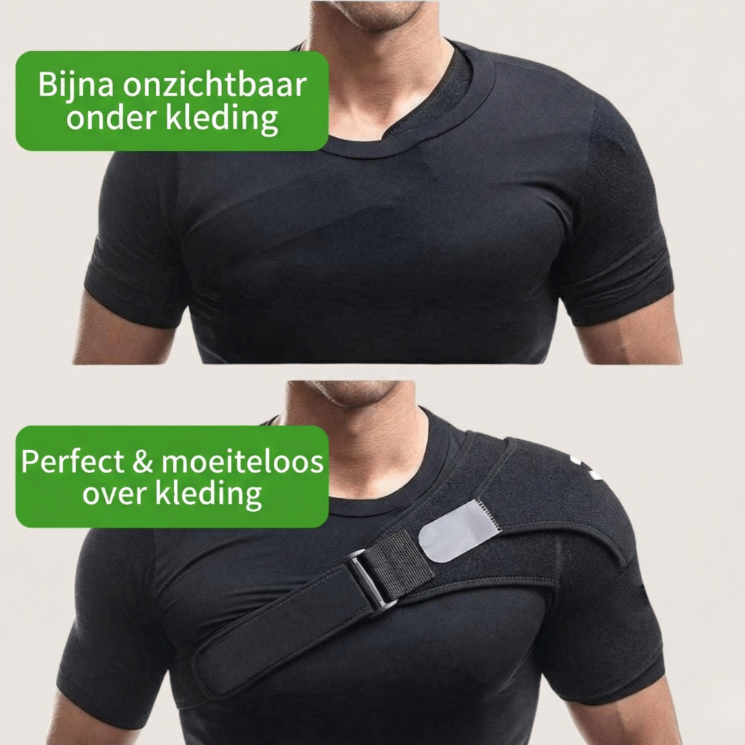 SamenFlex™ Schouderbrace – Comfortabele Ondersteuning voor Directe Pijnverlichting