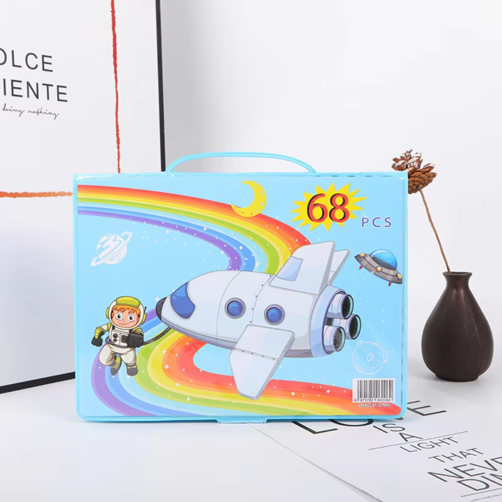 Kletshuts™ ColoringSet: Verbazingwekkend Draagbaar Kinderen Kleuring Kit