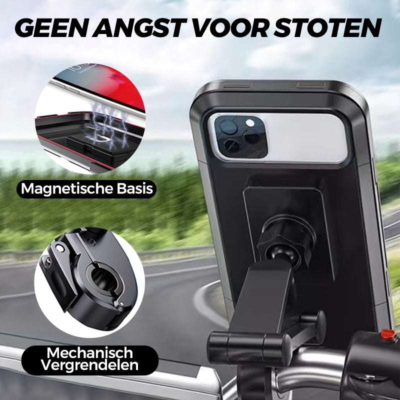 💥 NU -50%! Waterdichte Telefoonhouder voor Fiets & Motor – Mis het niet!