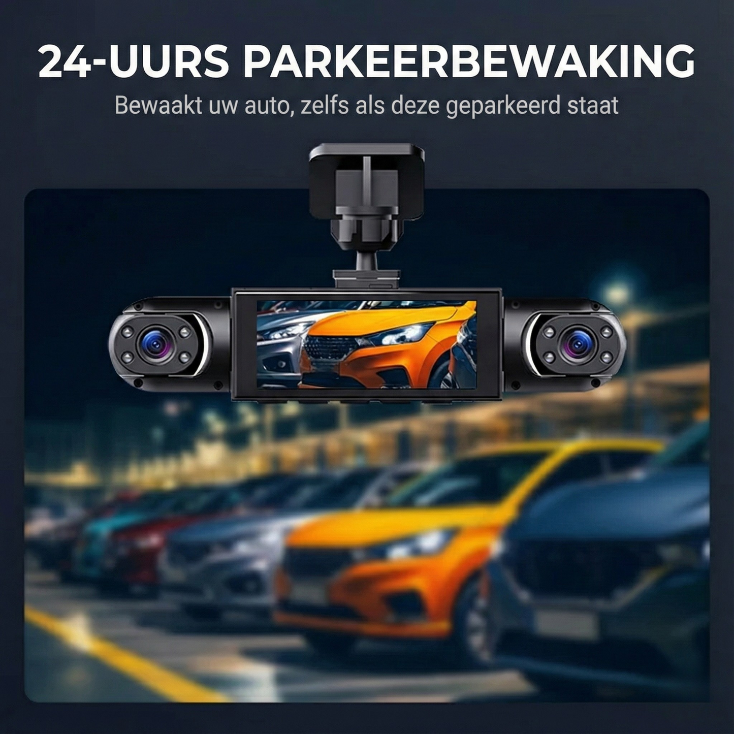 Dashcam met Nachtzicht & Bewegingsdetectie