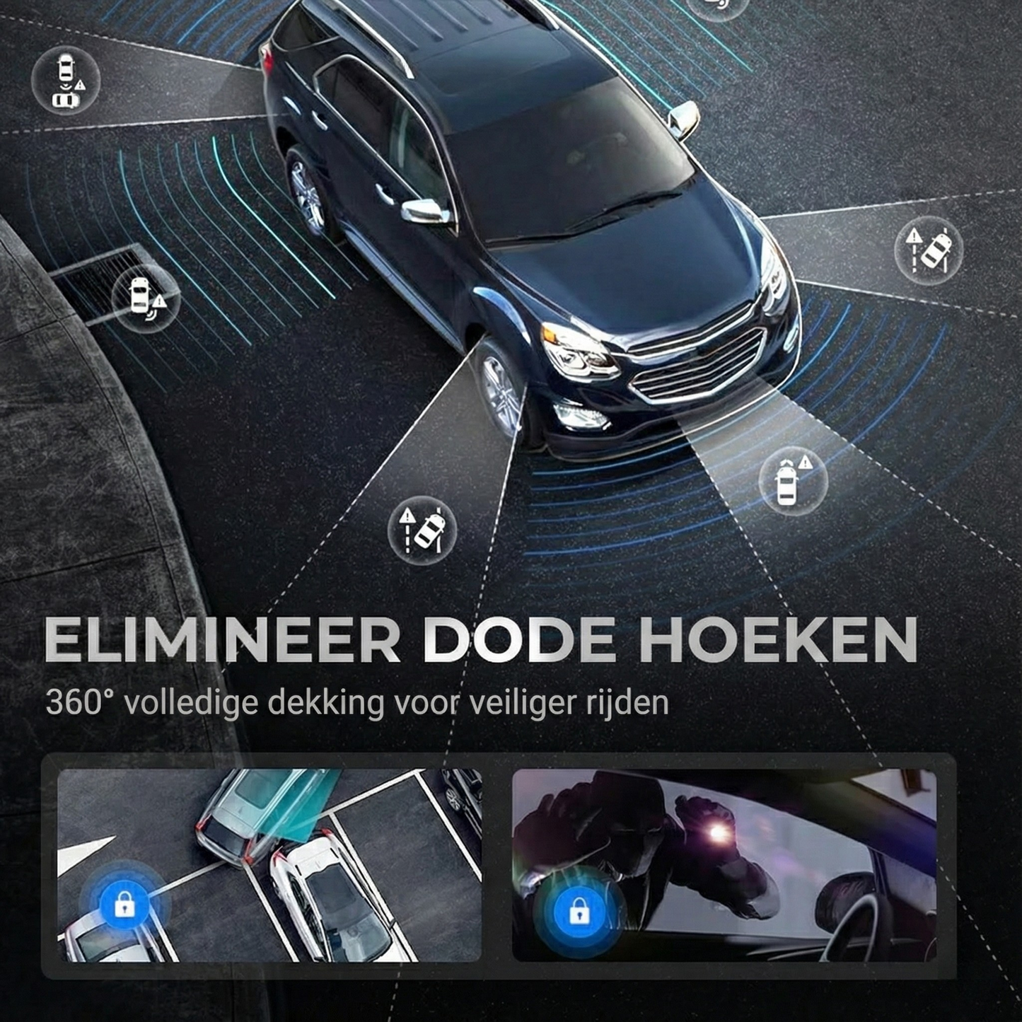 Dashcam met Nachtzicht & Bewegingsdetectie