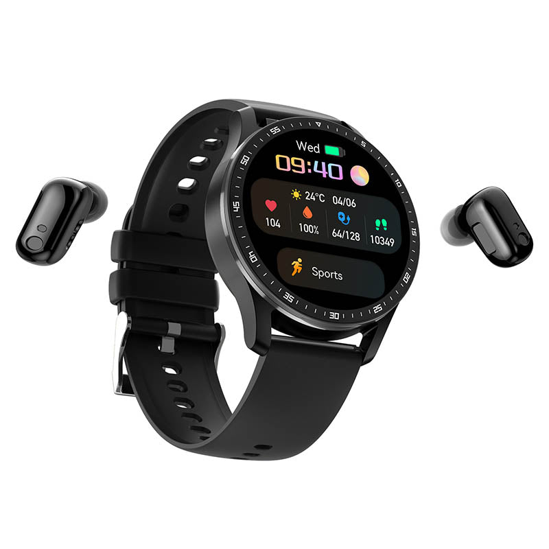 💖Beperkte uitverkoop 50% UIT💖⌚2 IN 1 SMARTWATCH MET OORPHONES
