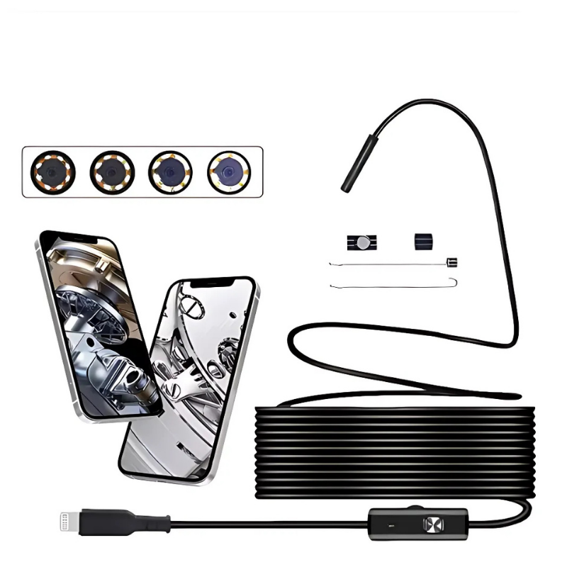 HD Endoscoopcamera met LED-verlichting