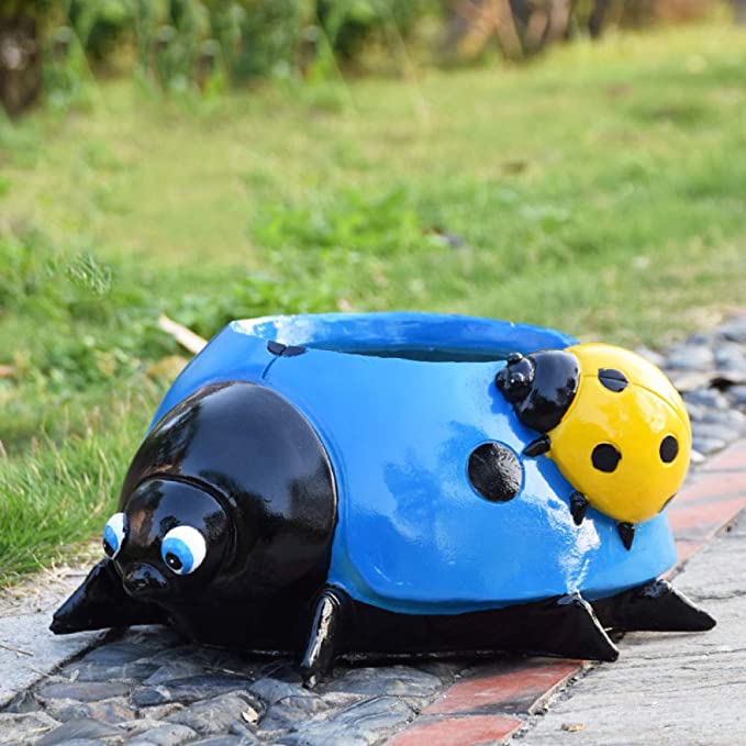 LadybugPot 1+1 GRATIS: Kleurrijke Lieveheersbeestje Bloem Pot