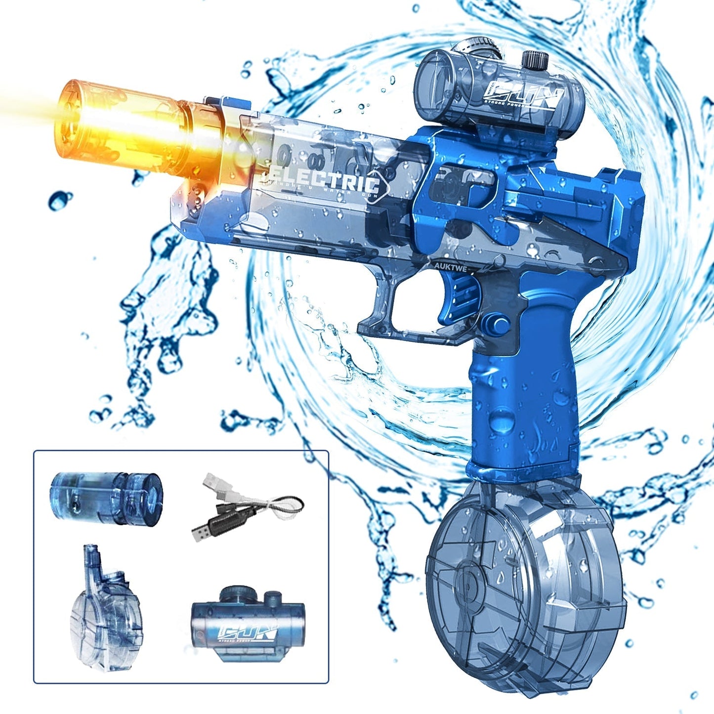 Kletshuts™ WaterGun: Lange Afstand Schieten Elektrisch Waterpistool