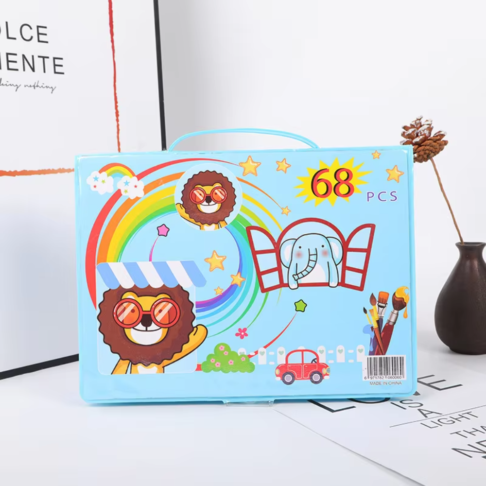 Kletshuts™ ColoringSet: Verbazingwekkend Draagbaar Kinderen Kleuring Kit