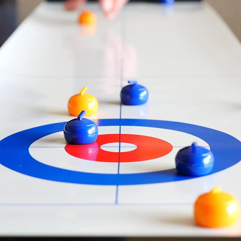 Kletshuts™ CurlingGame: Tafel Curlingspel Voor Alle Leeftijden