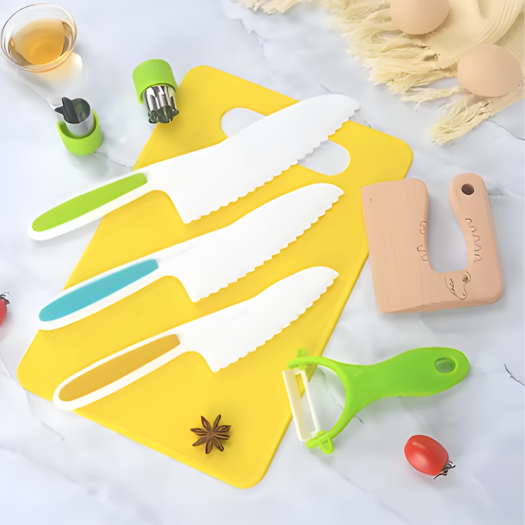 Kletshuts™ KidsKitchen: Veilig Snijden Spelen Kinderen Keuken Speelgoed Set