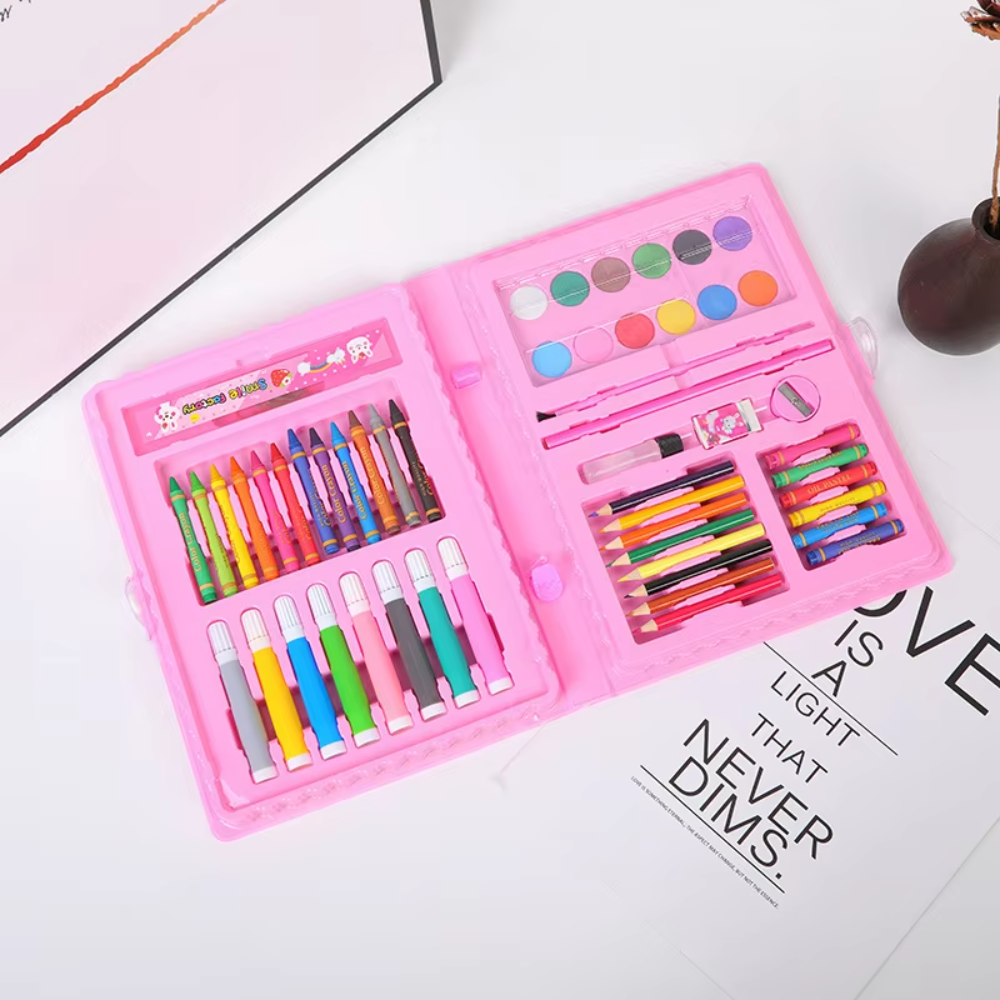 Kletshuts™ ColoringSet: Verbazingwekkend Draagbaar Kinderen Kleuring Kit