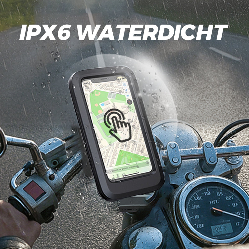 💥 NU -50%! Waterdichte Telefoonhouder voor Fiets & Motor – Mis het niet!