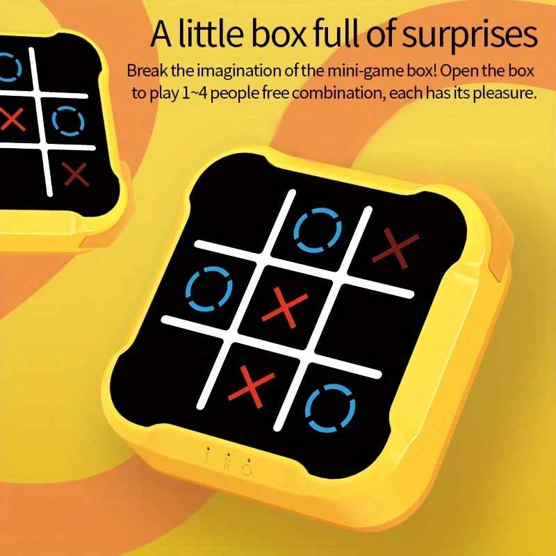 Kletshuts™ FunTicTacToe: Interactief Elektronisch Boter-Kaas-En-Eieren Spel Voor Alle Leeftijden