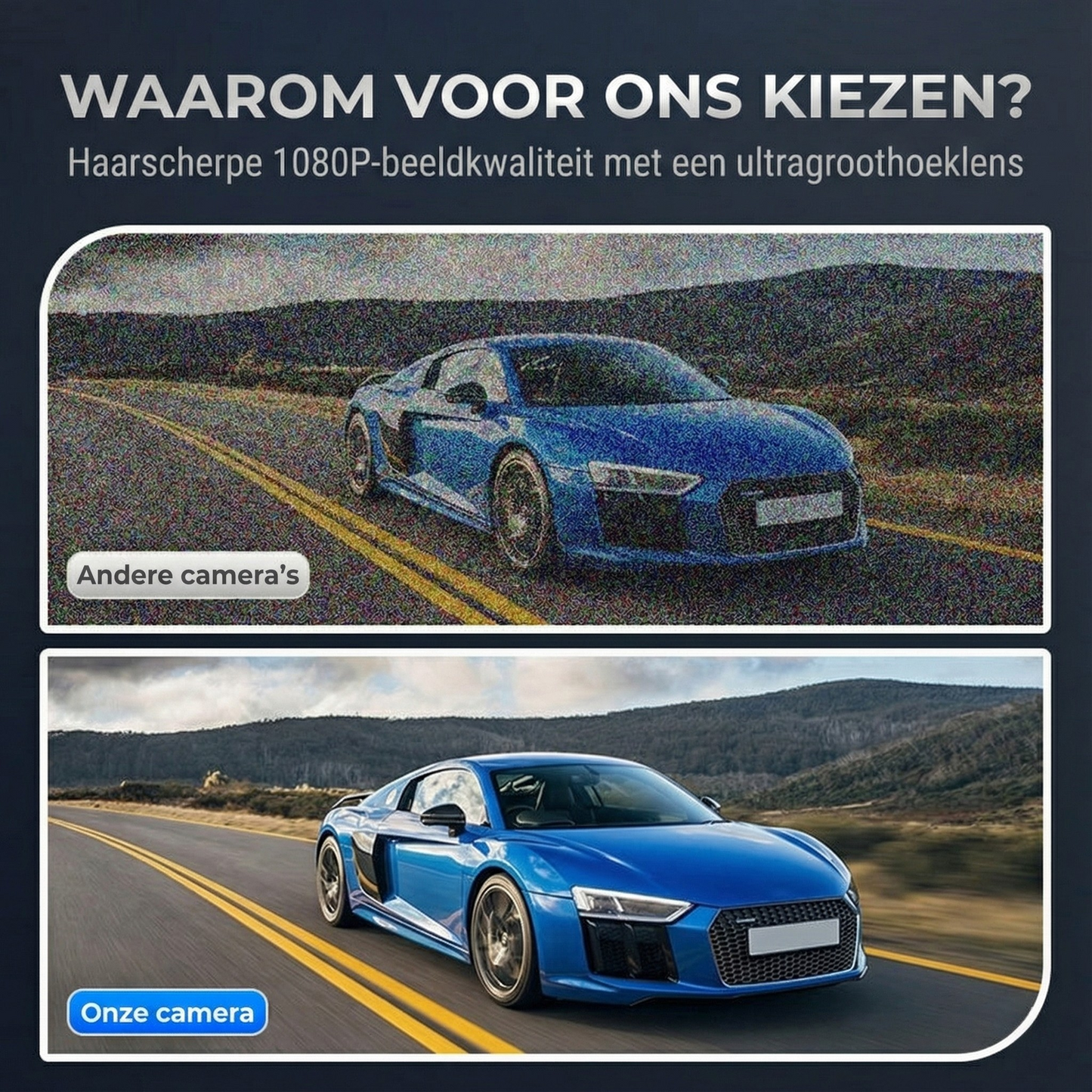 Dashcam met Nachtzicht & Bewegingsdetectie