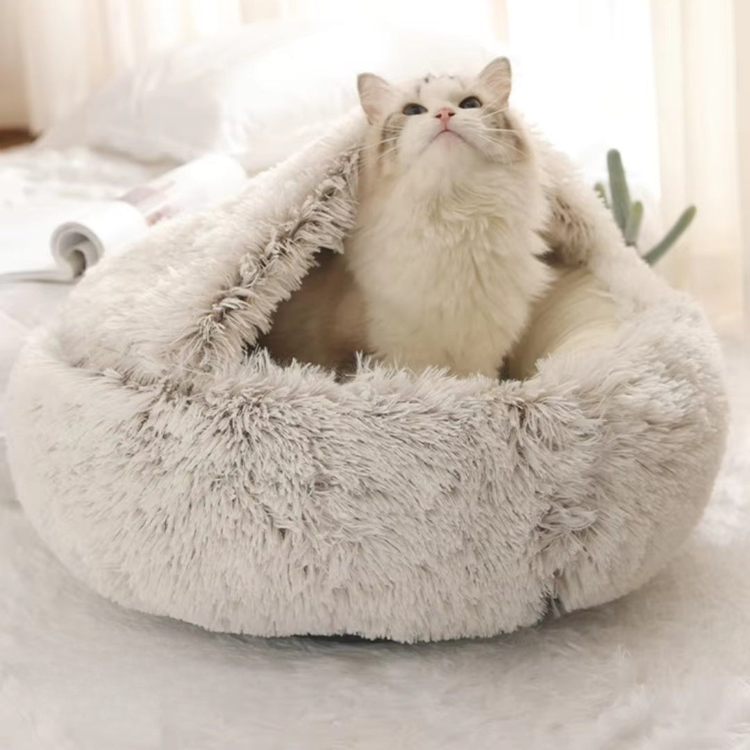 Luxe Kalmerend Slaapnest - Voor Katten & Kleine Honden