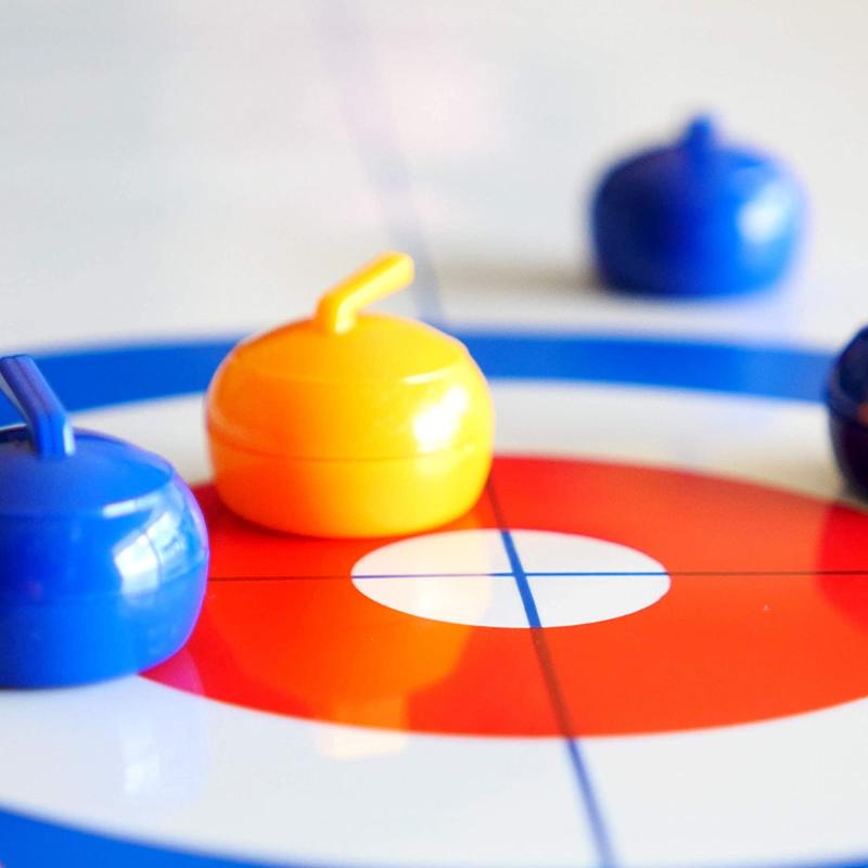 Kletshuts™ CurlingGame: Tafel Curlingspel Voor Alle Leeftijden