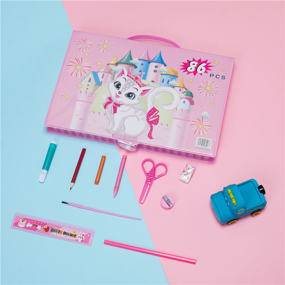 Kletshuts™ ColoringSet: Verbazingwekkend Draagbaar Kinderen Kleuring Kit