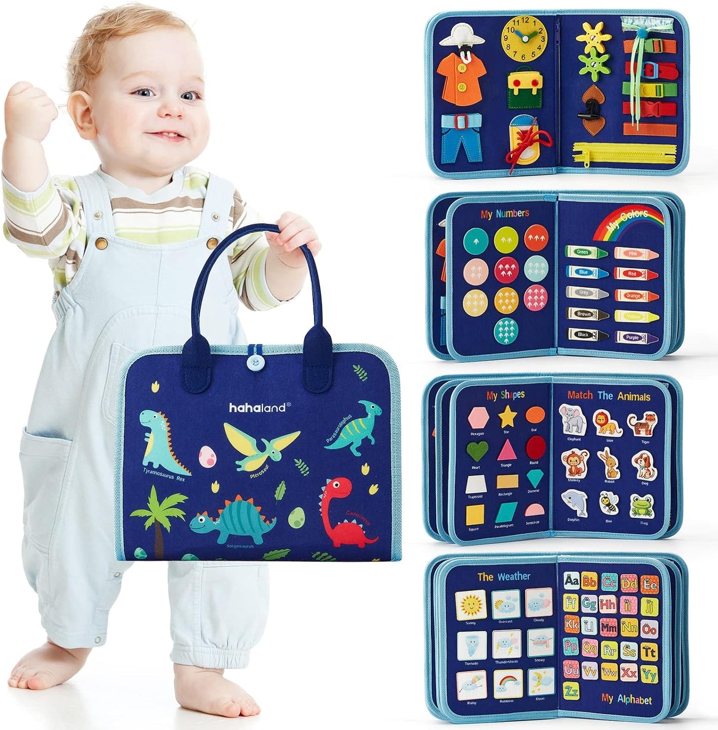 Kletshuts™ BusyBoard: Zintuiglijk Fijne Motoriek Montessori Educatief Busy Board