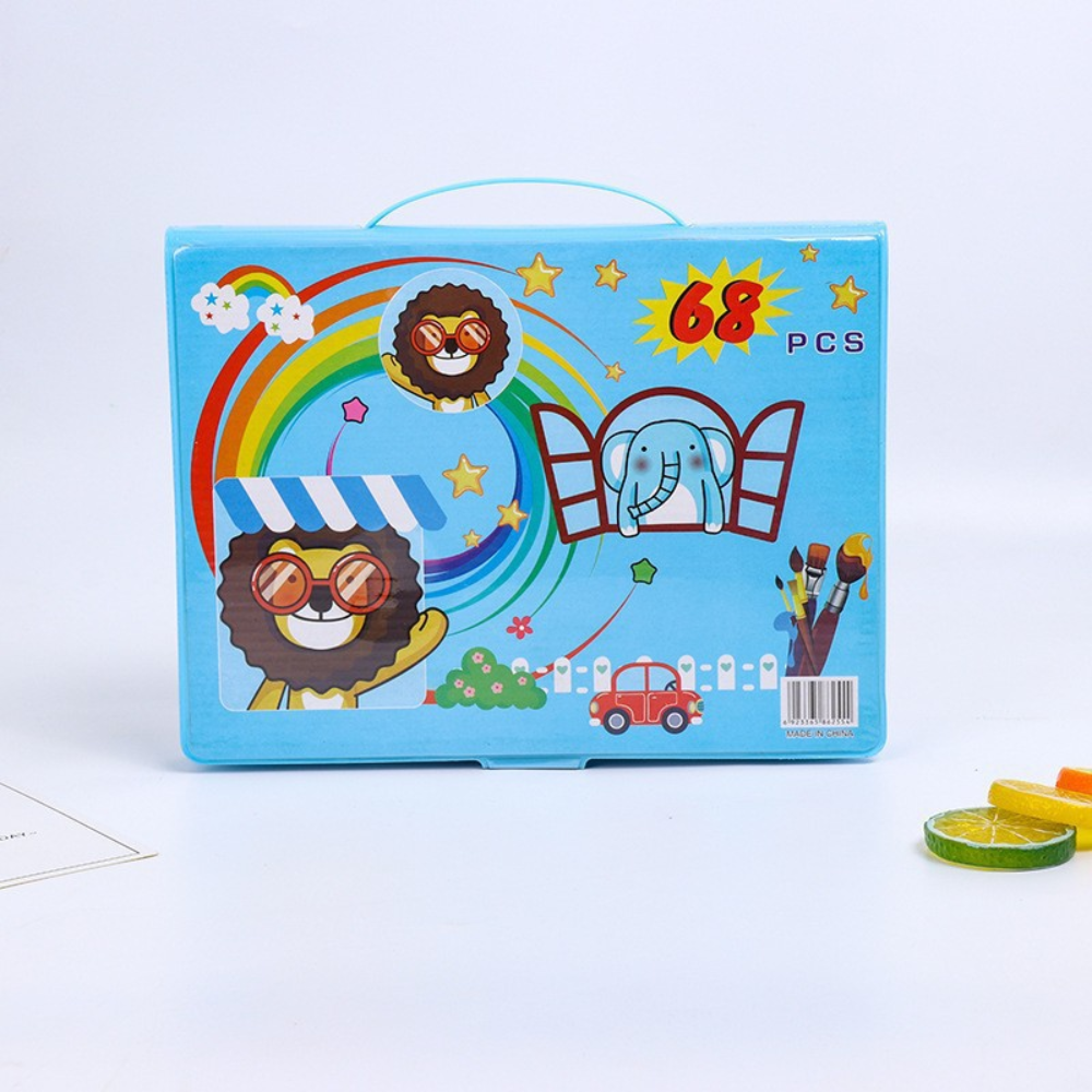 Kletshuts™ ColoringSet: Verbazingwekkend Draagbaar Kinderen Kleuring Kit