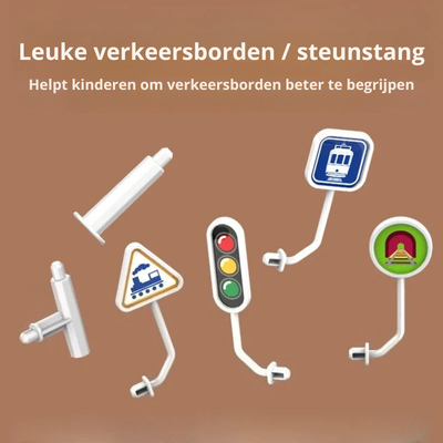 Tracki™ - 3D trein bouw set - STEM speelgoed