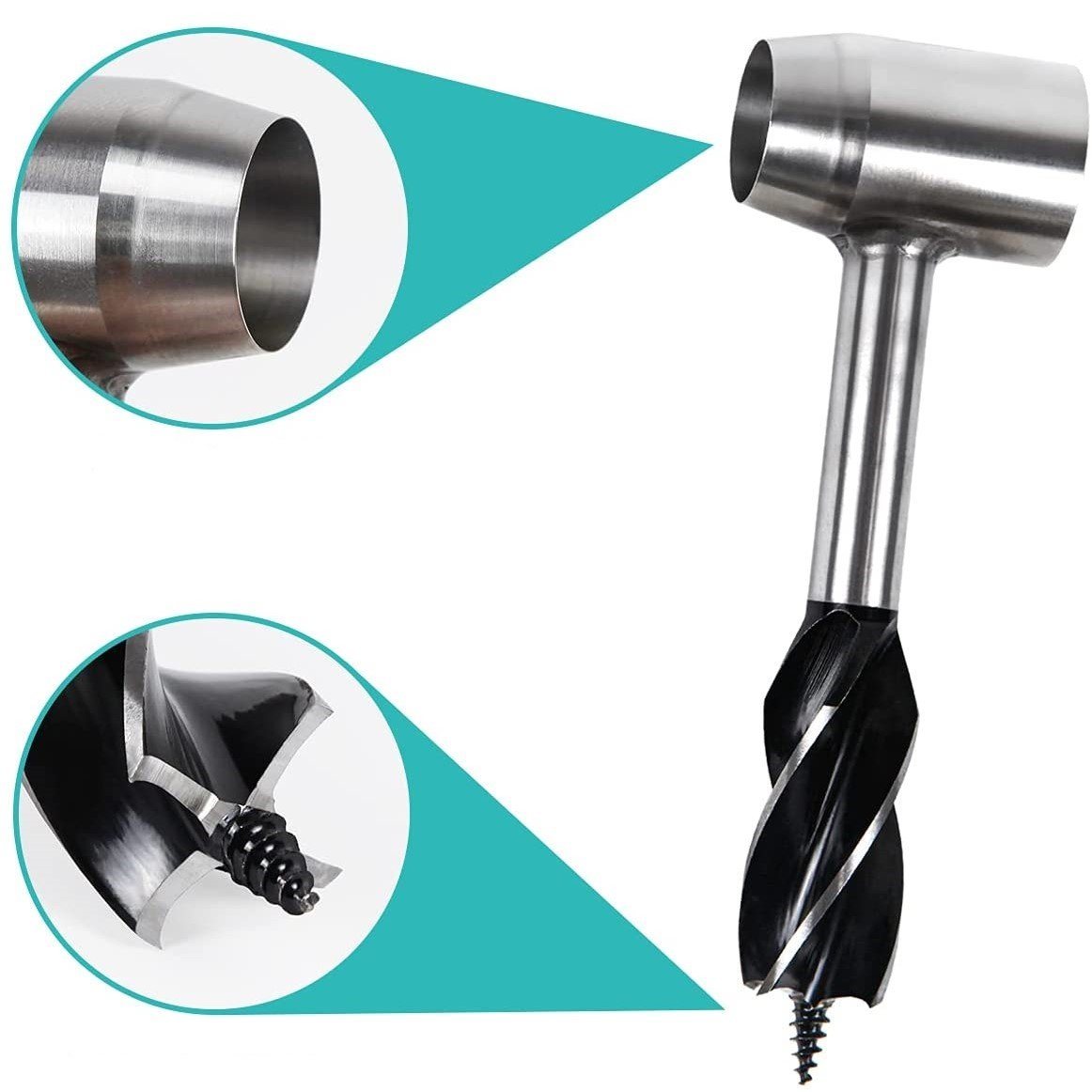 HandDrill - Hand-Augersleutel Voor Houtbewerking En Buitenkamperen