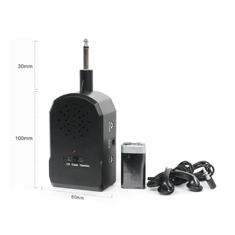 🎸 Speel Overal! Mini Draagbare Gitaarversterker-Set – Krachtig & Compact