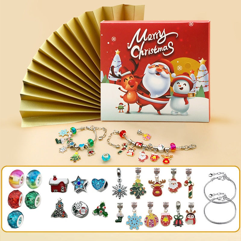 Jewelance™ BraceletCalendar: DIY Kerst Adventskalender Armband Bedelset