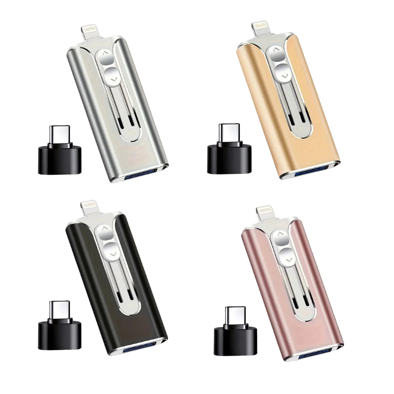 USB Drive 4‑In‑1