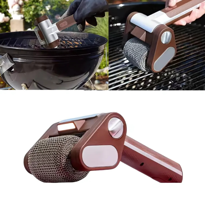 Cleaner Pro° GrillCleaner: Oplaadbaar Elektrisch Borstelloos Grillreiniger Roller