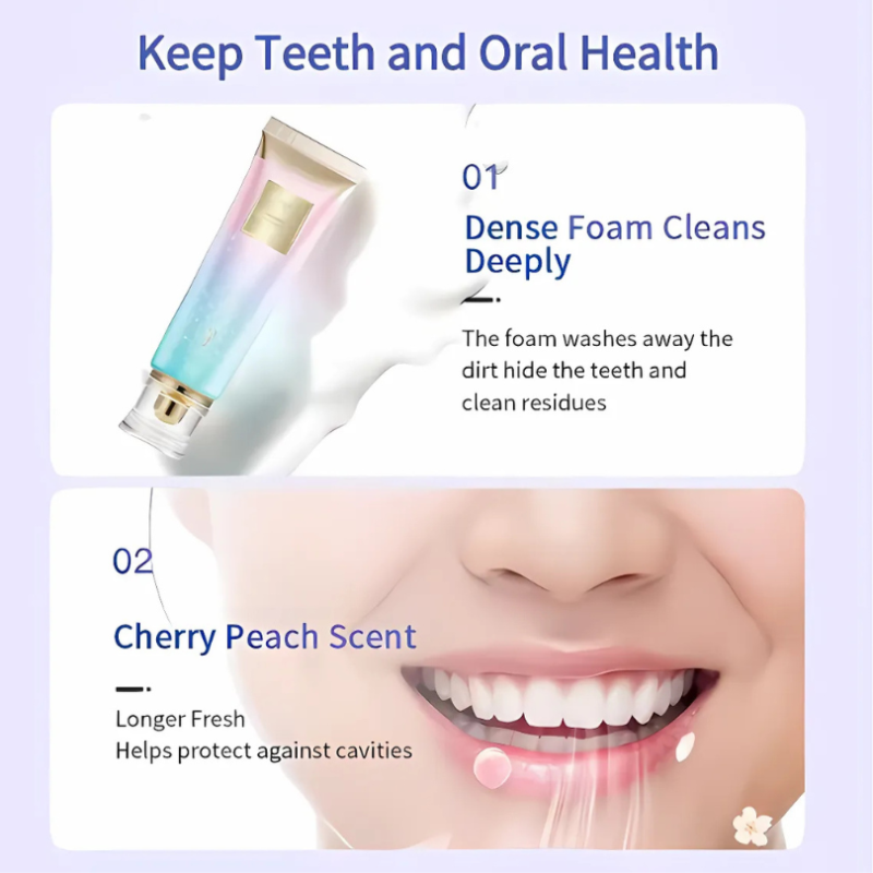 WhiteningToothpaste 1+1 GRATIS: Niacinamide Witmaking En Vlekverwijdering Tandpasta