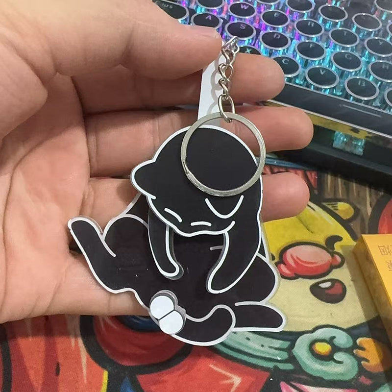 CatKeychain 1+1 GRATIS: Grappig Speels Uniek Kat Sleutelhanger Accessoire