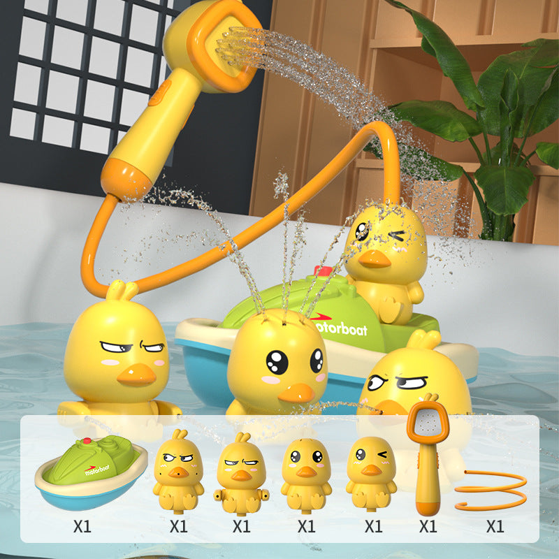 Kletshuts™ ShowerDuck: Schattige Interactieve Elektrische Eend Douche Speelgoed Set