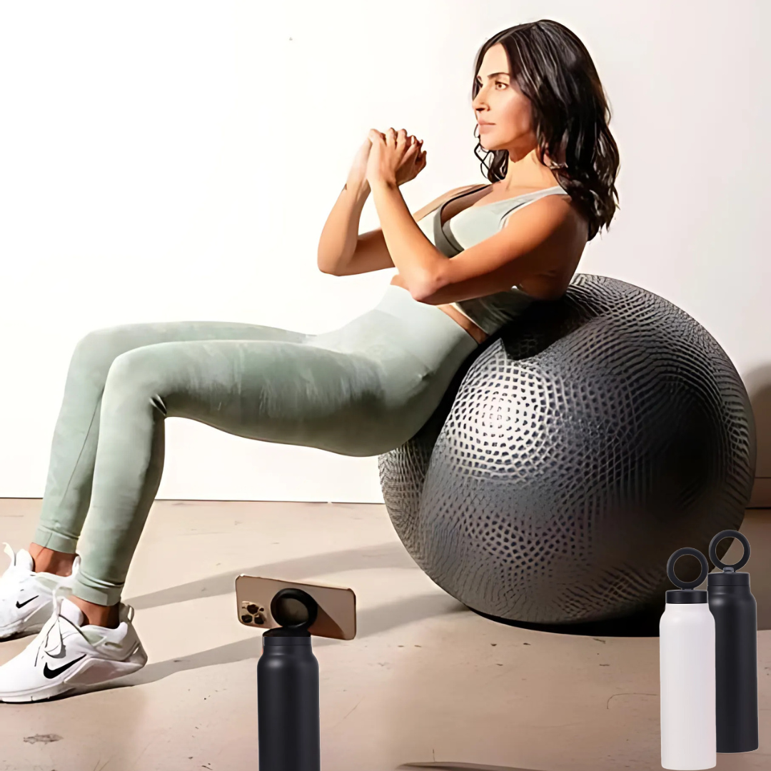 Holder360° MagneticBottle: Magnetische Waterfles Telefoonhouder