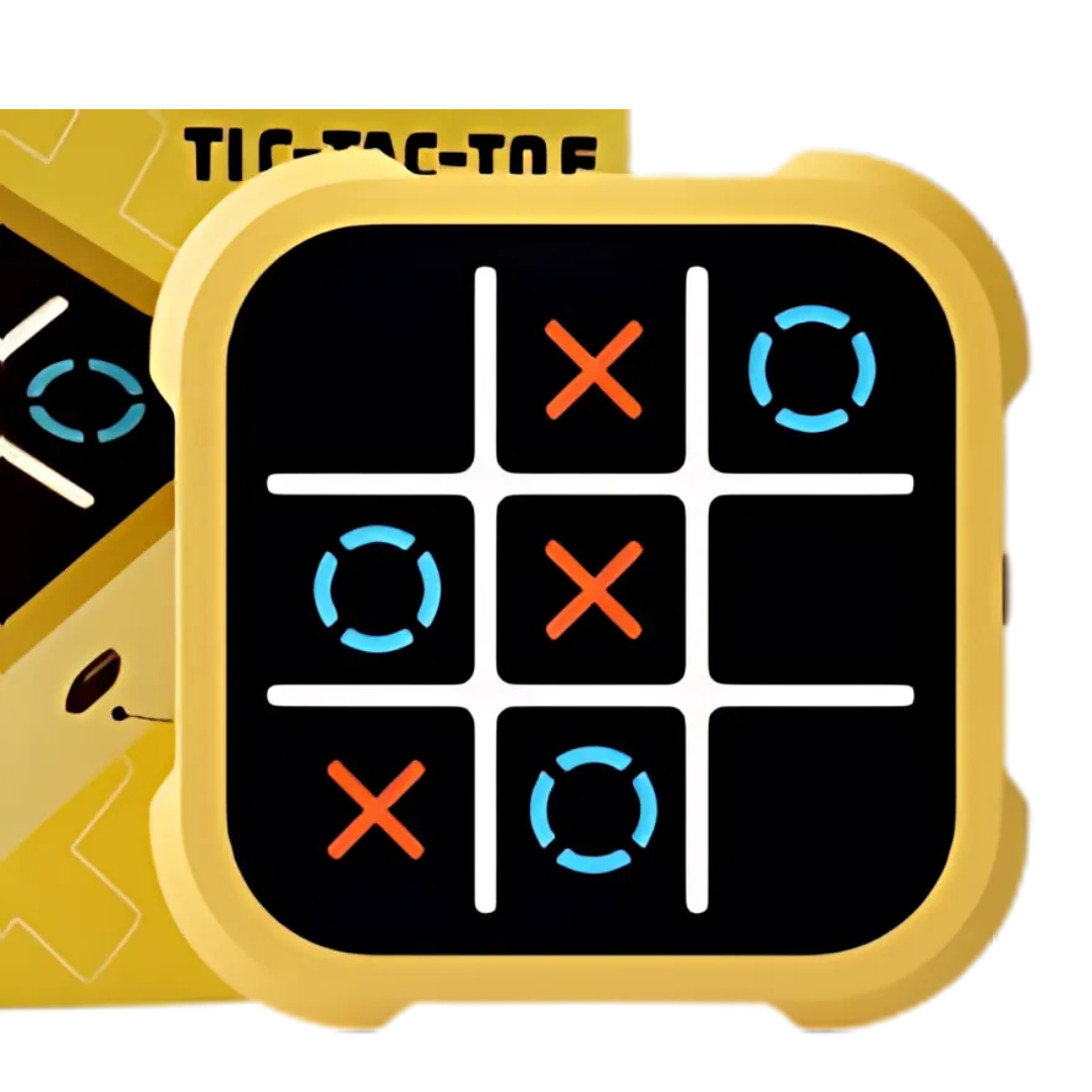 Kletshuts™ FunTicTacToe: Interactief Elektronisch Boter-Kaas-En-Eieren Spel Voor Alle Leeftijden