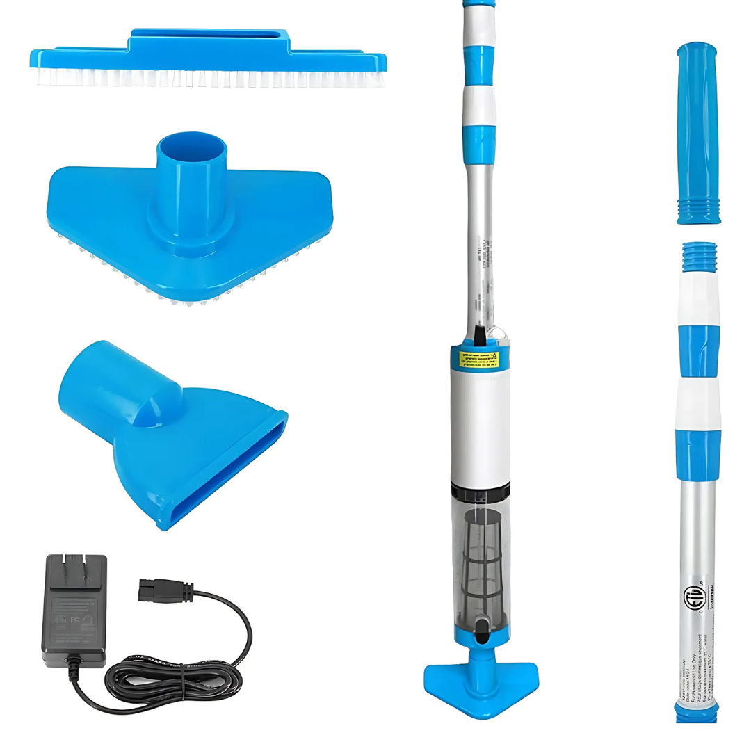 Cleaner Pro° PoolCleaner: Oplaadbare Handbediende Zwembadstofzuiger