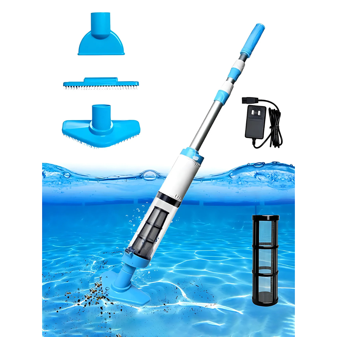Cleaner Pro° PoolCleaner: Oplaadbare Handbediende Zwembadstofzuiger
