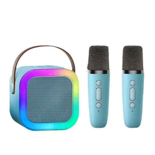 KaraokePro – Mini Karaokeapparaat Met Draadloze Microfoons