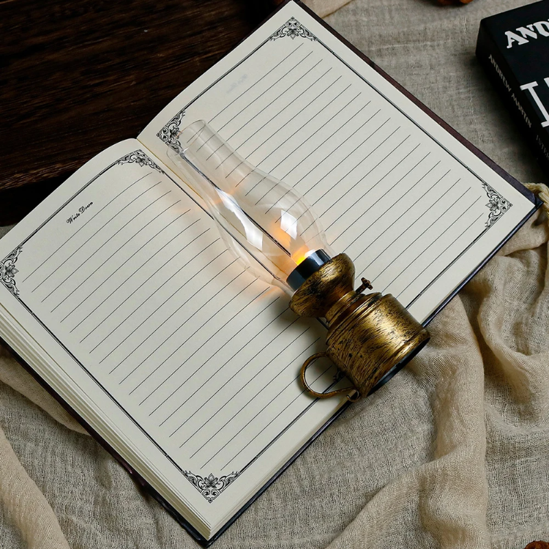 Ledsen™ VintageLamp 1+1 GRATIS: Vintage LED Kerosine Lamp Met Flikkerend Vlam
