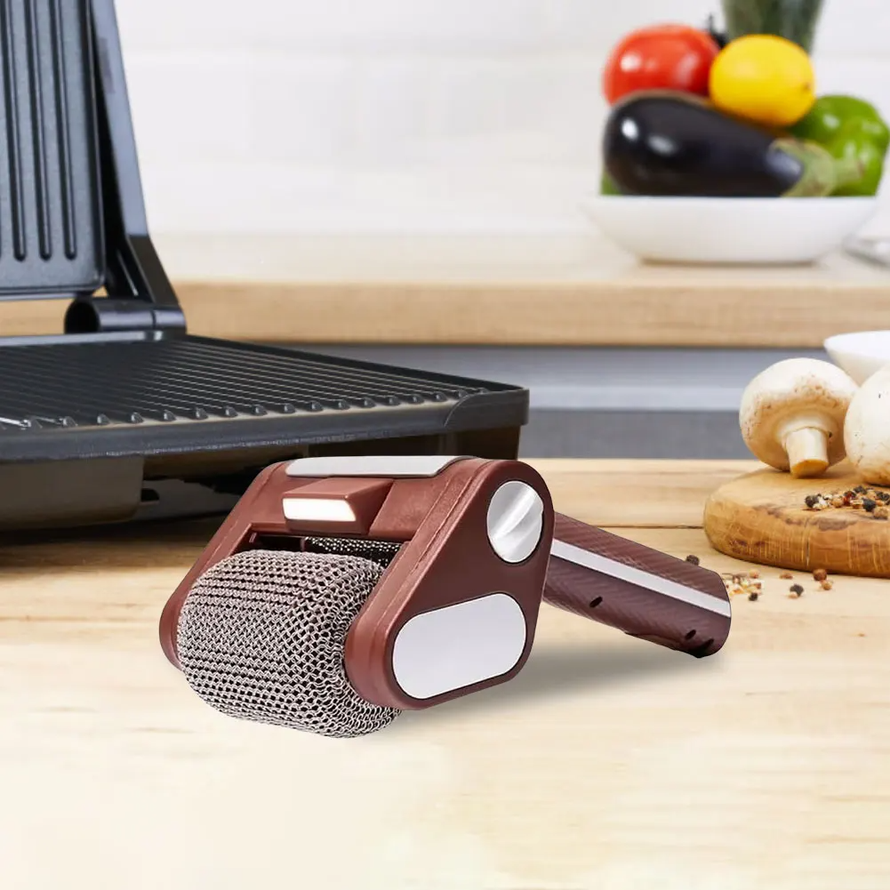 Cleaner Pro° GrillCleaner: Oplaadbaar Elektrisch Borstelloos Grillreiniger Roller